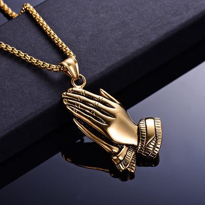 Collana acciaio titanio doppia da uomo