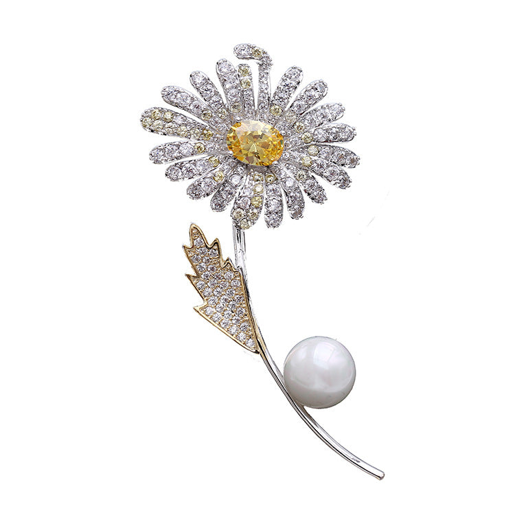 Spilla perla Oro