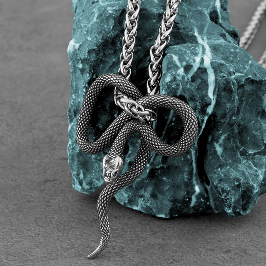 Collana Serpente Punk