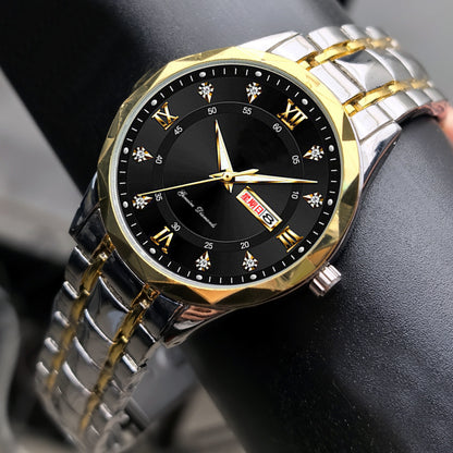 Orologio da uomo con cinturino corda