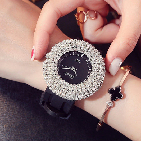 Orologio cielo stellato da donna diamantato