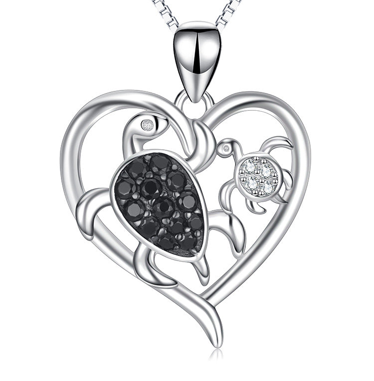 Collana tartaruga cuore