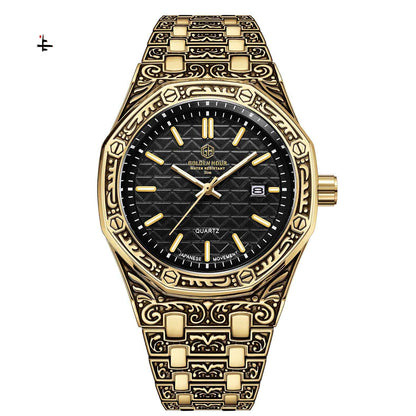 Orologio meccanico nero
