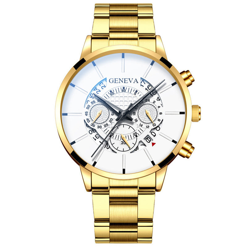 Orologio acciaio con calendario