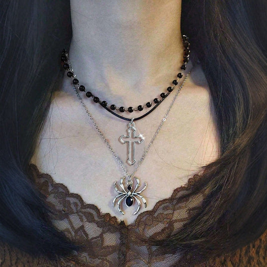 Set gioielli tema ragno