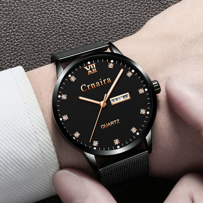 Orologio uomo multifunzione impermeabile luminescente