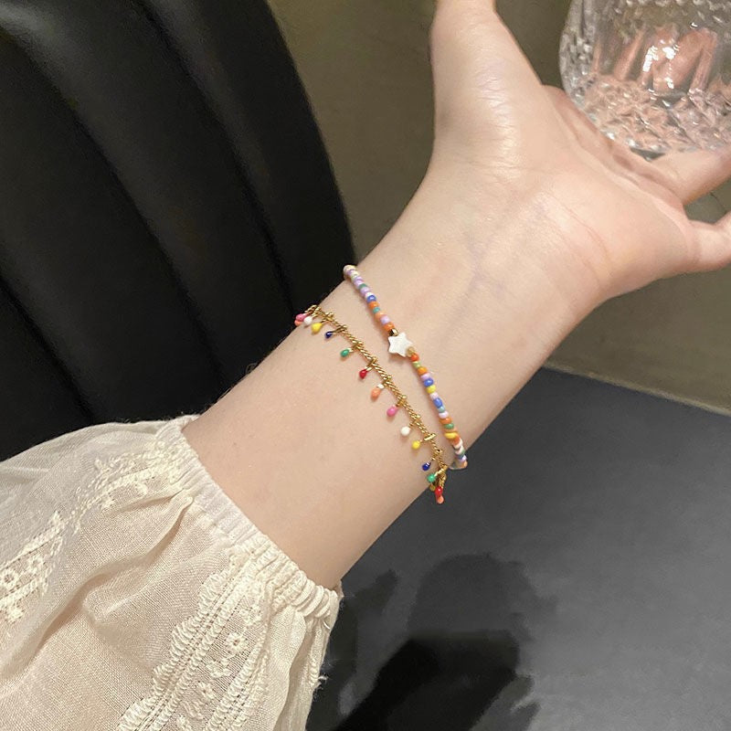 Bracciale intrecciato elegante