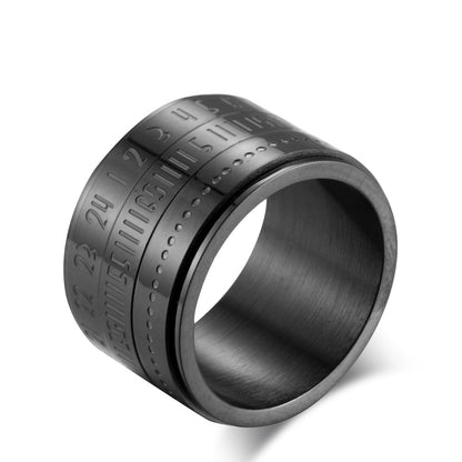 Anello con numeri girevoli