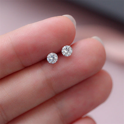 Orecchini sfera zircone
