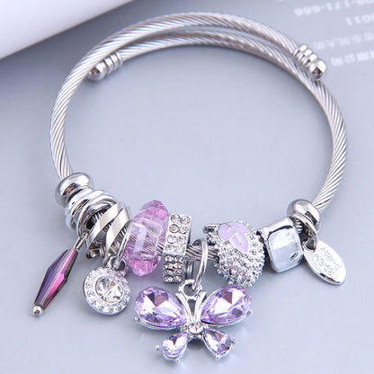 Bracciale Farfalla e Nappa