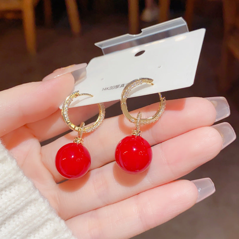 Clip perla zircone