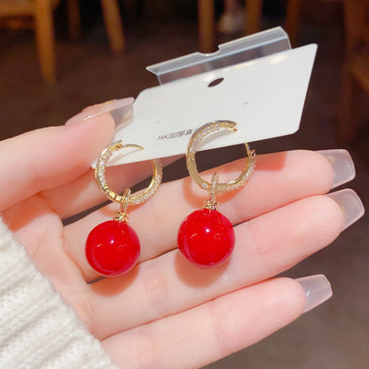 Clip perla zircone