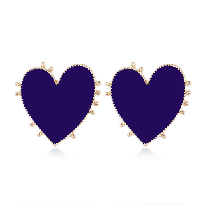 Orecchini a forma di cuore