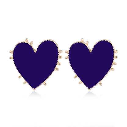 Orecchini a forma di cuore