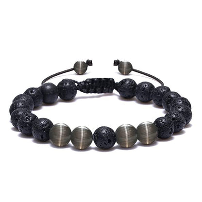 Bracciale occhio di gatto colorato