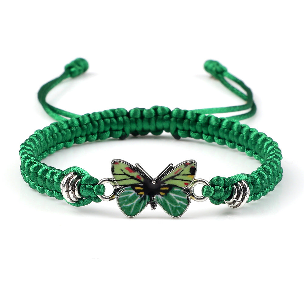 Bracciale Intrecciato Farfalla