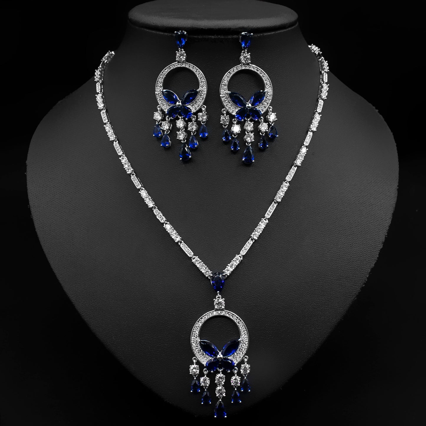 Collana Farfalla Zircone Sposa