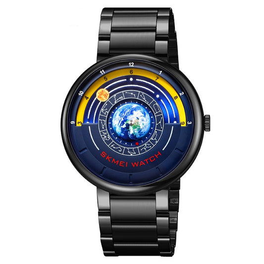 Orologio stellato blu