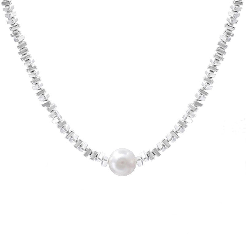 Collana triangoli argento mini