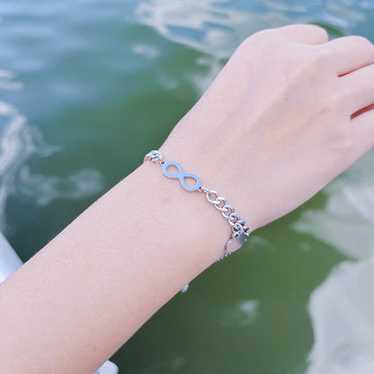Bracciale coppia infinito