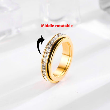 Anello Quadrato diamante