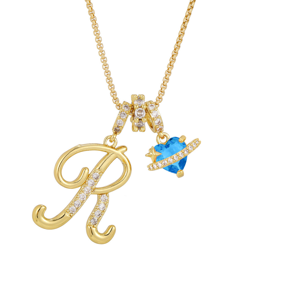 Collana lettere alfabeto da bambina