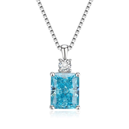 Collana bottiglia profumo argento sterling
