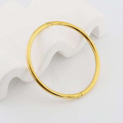 Braccialetto Titanio Oro