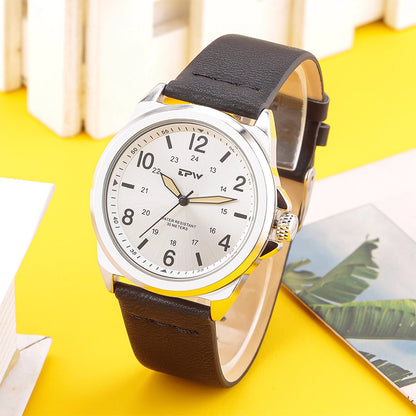 Orologio quarzo retrò semplice