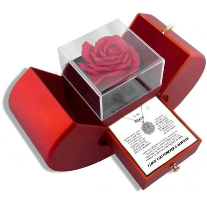 Collana Cuore Quadrifoglio Zircone