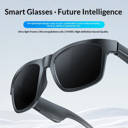 Occhiali smart con Bluetooth protezione anti luce blu