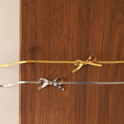 Collana catena oro titanio