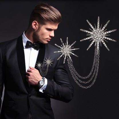 Spilla vintage strass