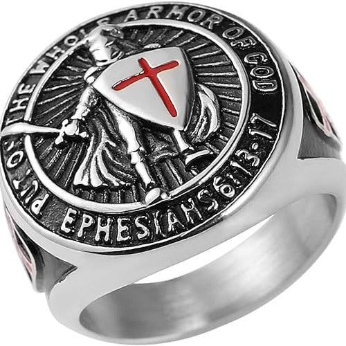 Anello croce templare