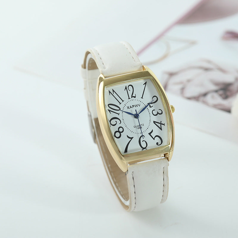 Orologio donna quadrato cinturino