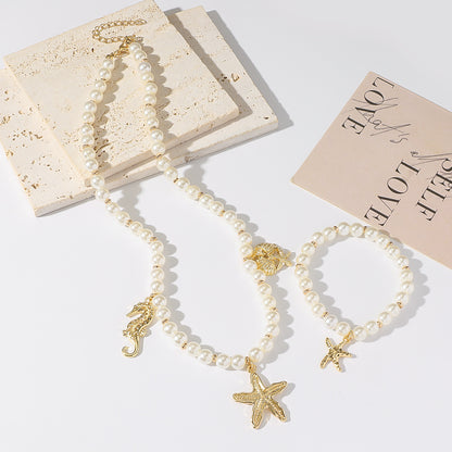 Set Collana e Bracciale Marino