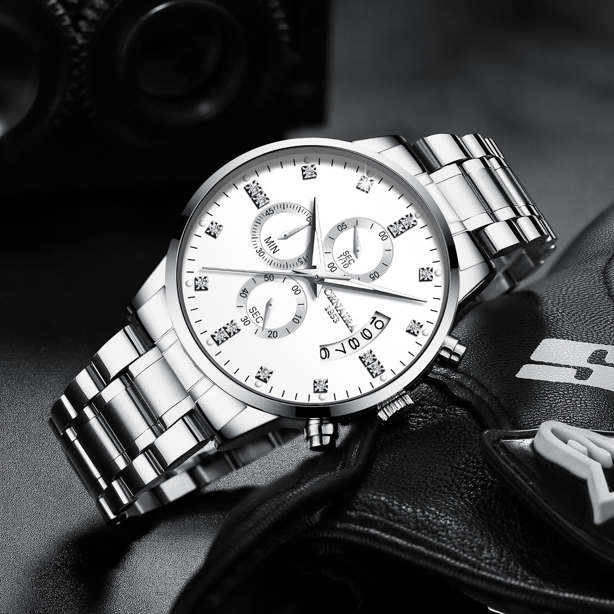 Orologio uomo impermeabile quarzo