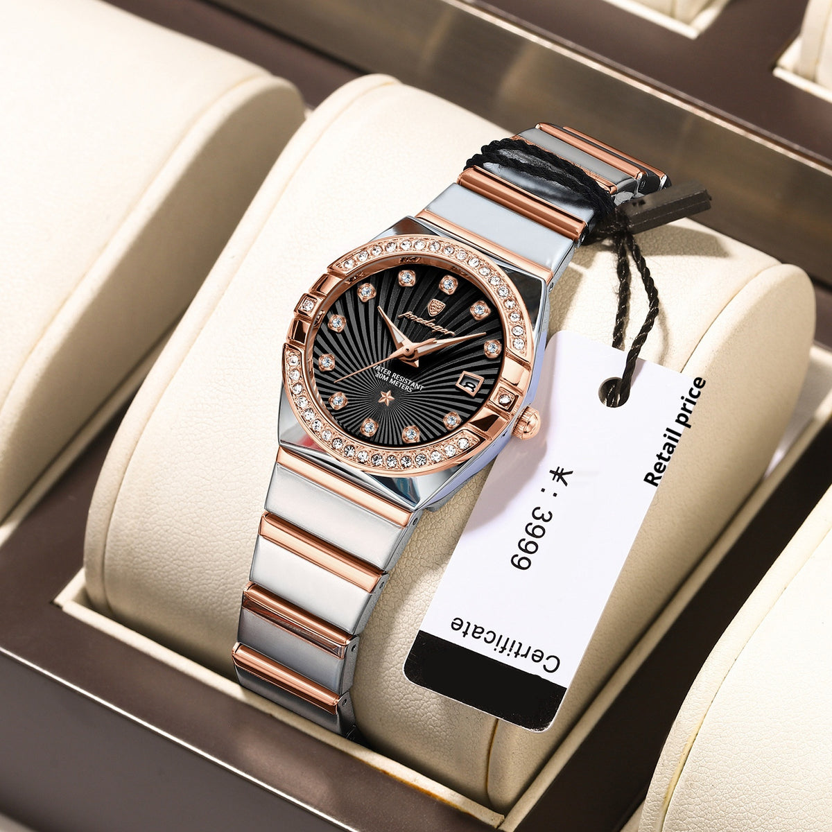Orologio donna impermeabile Luminoso Ultra-sottile