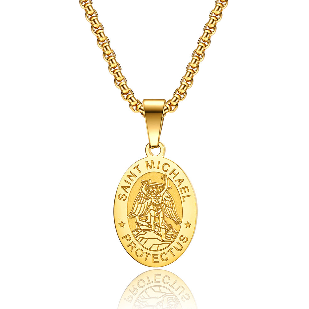 Collana angelo nero