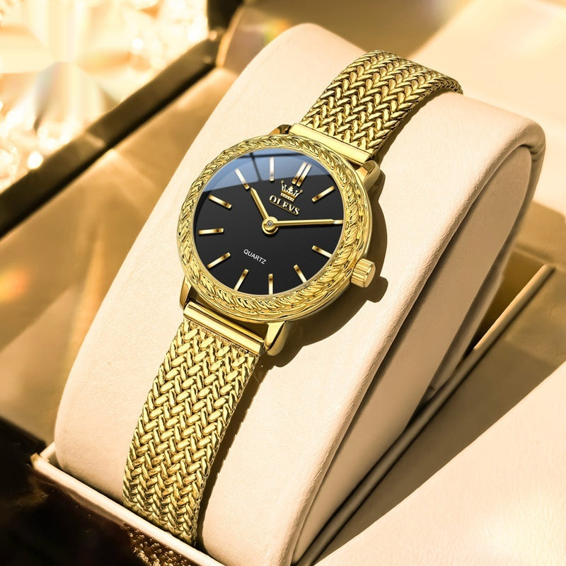 Orologio quadrato strass vintage