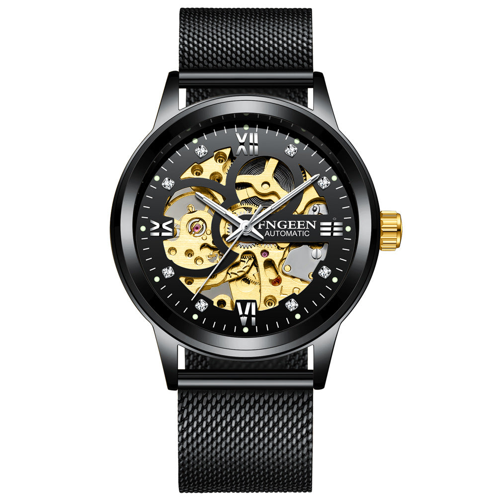 Orologio diamante nero