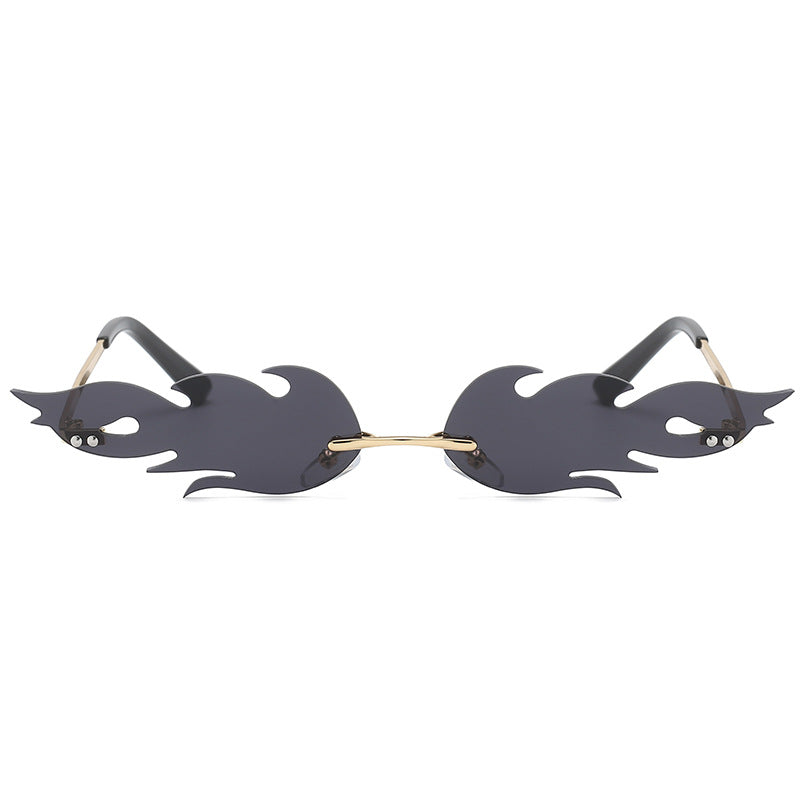 Occhiali da sole rimless metallo