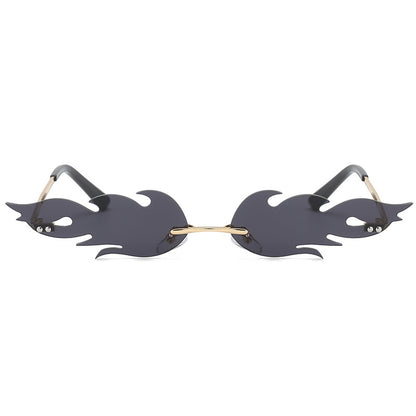 Occhiali da sole rimless metallo