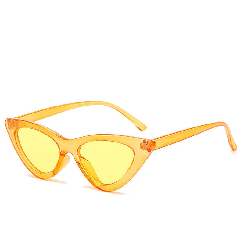 Occhiali da sole cat-eye triangolo retrò