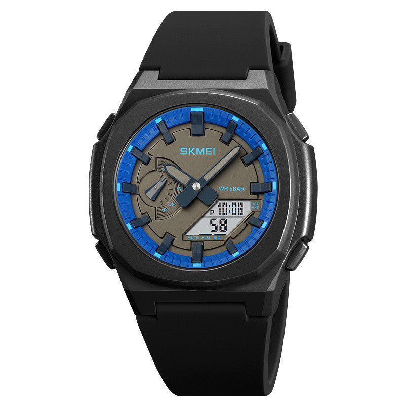 Orologio digitale doppio display impermeabile