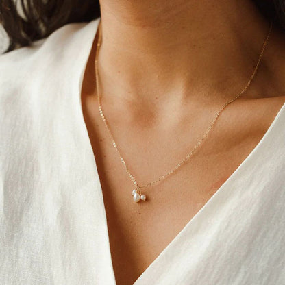 Collana perla barocca acqua dolce