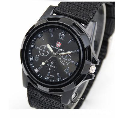 Orologio cinturino intrecciato nylon