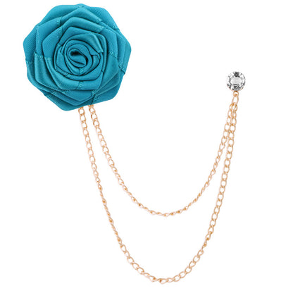 Spilla rosa a nappe