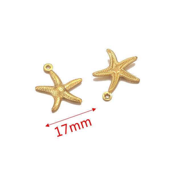 Collana stella marina e conchiglia piccola