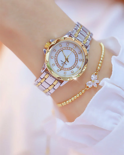 Orologio donna diamante a maglie